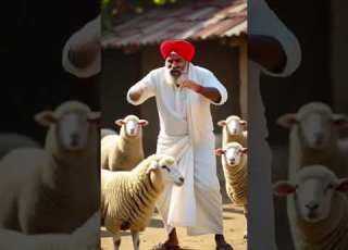 A Farmer Has Many Goats And Sheep Ai Goats Sheep Shortvideo