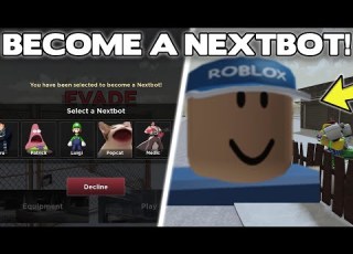  How To BECOME A NEXTBOT In EVADE Roblox Evade