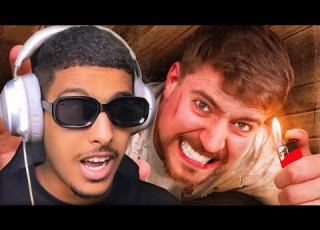 رياكشن على مستر بيست دفن راسو تحت الارض 7 ايام