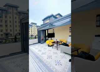  Terrace Retractable Glass Roof House Sunroom Retractablesunroom