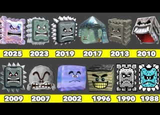  Evolution Of Thwomps Game Graphics In Nintendo Games 1988 2025