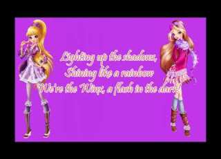  Winx Club Season 8 Opening Song Lyrics
