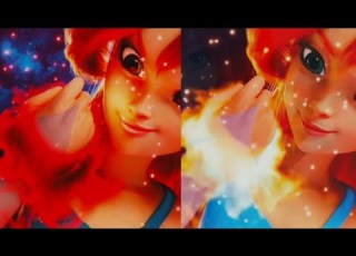  LIGHT Bloom VS DARK Bloom Winx Club The Magic Is Back Bloom Sapphirix