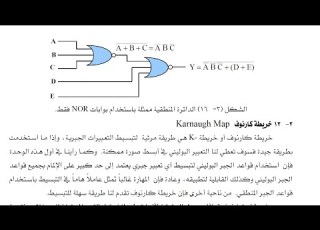 التبسيط بإستخدام خريطة كارنوف لدائرة بمتغيرين