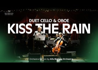 KISS THE RAIN FOR DUET CELLO OBOE ORCHESTRA VERSION LIVE BY ALFA BINTANG ORCHESTRA
