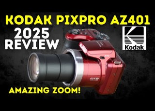 2025 Kodak Pixpro AZ401 40X Zoom Digital Camera Review Recommended Settings Sample Pics