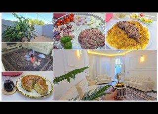  فرشت شتوي لتكلولي بعد وكت بارده اجواء بيتنا بالعطله نشاط ودلال واكلات صحيه يحبوها جارتي سرقتني