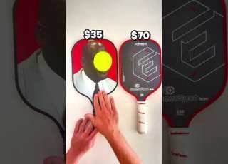 35 Vs 70 Pickleball Paddle Pickleball