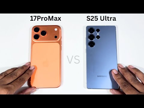 Apple IPhone 17 Pro Max Vs Samsung Galaxy S25 Ultra Speed Test And Camera Comparison