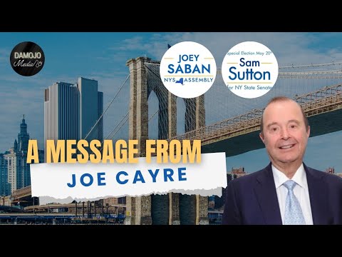 A Message From Joe Cayre