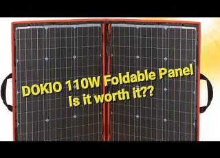  Is The DOKIO 110W Foldable Solar Panel Bang For The Buck