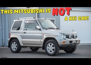 This Is NOT A KEI Car A 1997 Mitsubishi Pajero JR Walk Through And Test Drive