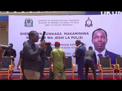 SHEREHE ZA KUAGWA KWA MAKAMISHNA WASTAAFU WA JESHI LA POLISI