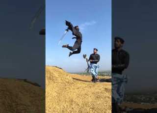 Ertugrul Drama Fight Skills Part 6 Turgut Pakistani Sword Fight Axe Fight Stunt Jump