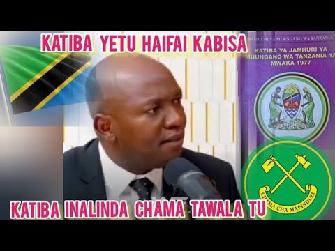 Wakili Peter Madeleka Asema Kuwa Katiba Mpya Ndio Suluhisho La Hili Balaa La Tanzania Kwa Sasa