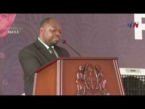 CHALAMILA AMVUNJA MBAVU RAIS SAMIA WAFIWA NA WAOMBOLEZAJI MSIBANI KWA LUKUVI ASIMAMISHA HOTUBA