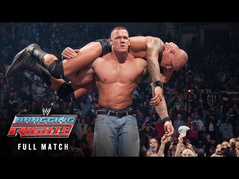 FULL MATCH Randy Orton Vs John Cena WWE Title WWE Iron Man Match Bragging Rights 2009