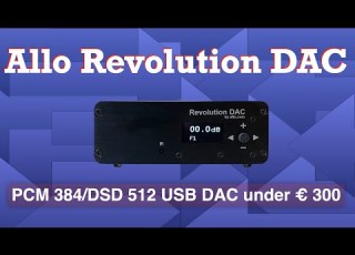  Allo Revolution DAC 384 KHz DSD512 USB DAC