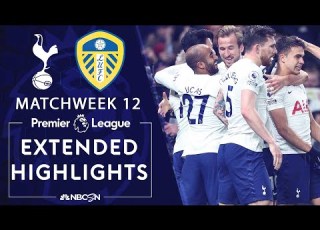 Tottenham Hotspur V Leeds United PREMIER LEAGUE HIGHLIGHTS 11 21 2021 NBC Sports