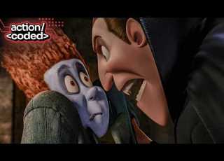 Hotel Transylvania 2012 Drac Panics When A Human Shows Up