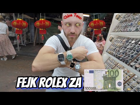 Opasni Trgovci U China Town I Balkanci FEJK Rolex Gucci