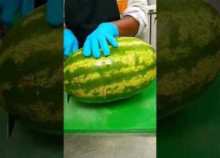  Melon Cutting Skills 1million Wow