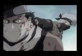 Kakashi S Jutsu The Lighting Blade Against Zabuza Momochi English Dub