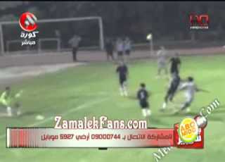  رزاق واول هدفين له مع الزمالك فى الشمس
