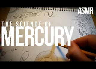  Drawing The First Planet Mercury Soft Spoken ASMR Science Space Astronomy History
