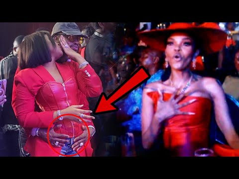 TABIA MBAYA WEMA AMSHANGAA DIAMOND KUMSHIKA ZUCHU PA CHAFU JUKWAANI BILA AIBU ITAKUSHANGAZA