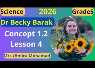 Science Grade4 Dr Becky Barak Lesson 4 Concept 1 2 First Term 2026