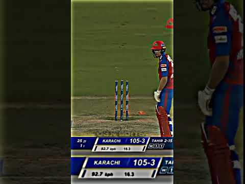 IMRAN TAHIR BOWLING Shorts Cricket Cricketshorts Psl Xubeecollection Tiktok Crickettiktok