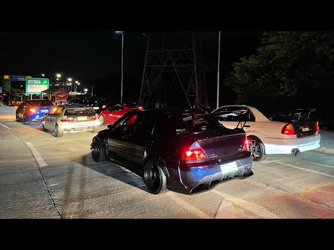 UNANG MIDNIGHT RUN NG HONDA CIVIC EG KO