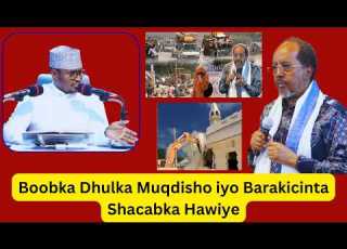  Sh Xassaan Oo Ka Hadley Barakicinta Shacabka Somaaliyed Iyo Boobka Dhulka Muqdisho