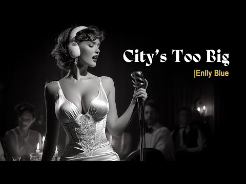 Enlly Blue City S Too Big Classic Soul Blues Ballad 1950 Style Lyric Video