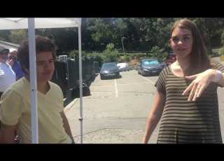 Gaten Sings Neverending Story With Lucky Fan Katie