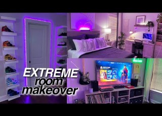 Extreme Room Makeover Aesthetic TikTok Pinterest Bedroom Transformation