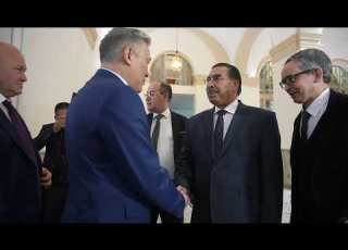 السيد عيسى نايلي يستقبل السيد يوري فالياف نائب رئيس لجنة الدفاع والأمن للمجلس الفيدرالي الروسي