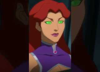  Nightwing Flirts With Starfire Shorts