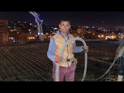 استخدام الهزاز لصب الخرسانة في جميع الحالات Vibrator For Concrete