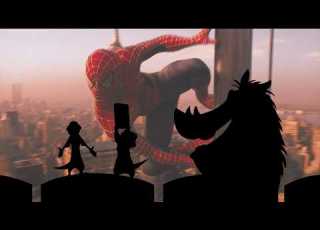  Timon And Pumbaa Rewind Spider Man 2002