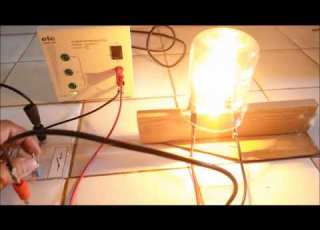 كيف تصنع مصباح كهربائي Comment Fabriquer Une Lampe Maison