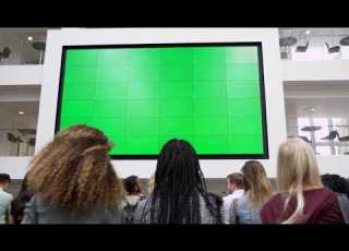  Big TV Green Screen Chroma Key In 4K