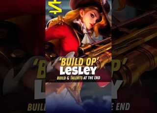 Best Lesley Build 2026 Enemies Disappear In One Shot Mobile Legends Shorts
