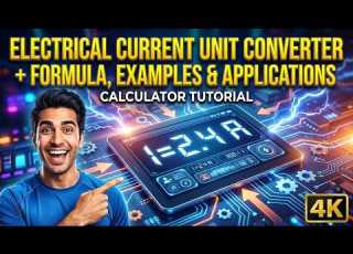 Electrical Current Unit Converter Formula Examples Applications