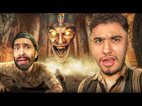 بولتكس و مروان في المقبرة الفرعونية