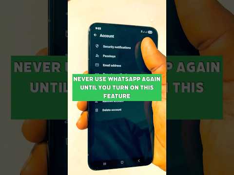 Never Use WhatsApp Again Until You Turn On This Feature