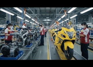  Inside The Suzuki Hayabusa Factory Assembling The Ultimate Speed Machine Full Process