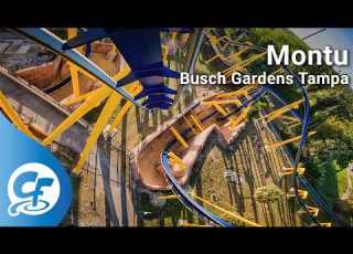  Montu Front Seat On Ride 5K POV 60fps Busch Gardens Tampa