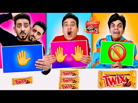 تحدي لا تختار الورقه الخطأ والعقاب مقلب في الحسين مؤثر